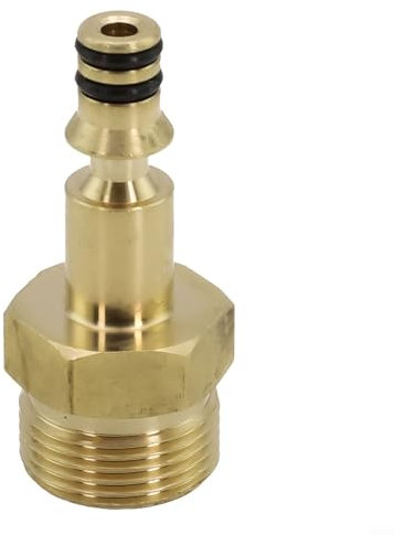 Efficiente adattatore M22 per tubo idropulitrice ad alta pressione, raccordo in ottone a connessione rapida (per lavoro)