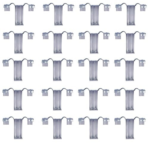 YUMIN 20 Piezas Hebilla de Drenaje de Panel Fotovoltaico Placa de Superficie Clip de Drenaje de Agua de Panel Solar para Drenaje de Panel Solar 35 Mm