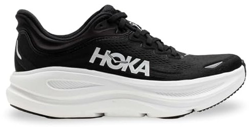 HOKA ONE ONE 1162012-BWHT Bondi 9 Women Black/White UK 7.5