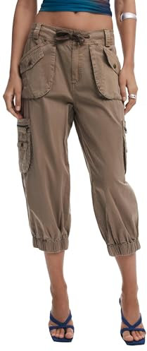 Desigual Pant_LOIRA, 2044 Gris Marron, S