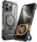SUPCASE for iPhone 16 Pro Max Case with Camera Control Capture Button (Unicorn Beetle Grip), [Built-in Stand] [Compatible with MagSafe] Heavy Duty Magnetic Phone Case for iPhone 16 Pro Max (Gray)