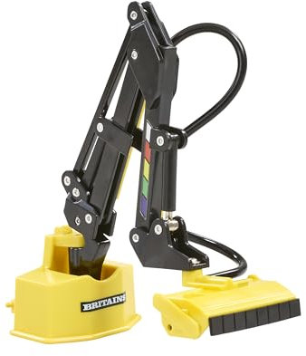 Britains Heckenschneider | Modell von einem Bauernhof-Arbeitsgerät Traktoren mit beweglichem Mähkopf- und -arm | Bauernhof-Spielzeug für Jungen und Mädchen ab 3 Jahren