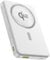 Baseus Qi2 Magsafe Power Bank 10000mAh, Batería Externa Magnético Inalámbrico, PD 22.5W Power Bank USB-C Carga Rápida para iPhone 16/15/14/13 Serie, Mini Powerbank USB-C, Pequeño Pero Fuerte, Blanco
