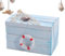 usefulbeauty Strandkiste aus, Aufbewahrungsbox aus Strandholz - Schmuckkästchen - Nautische Aufbewahrungsbox für Andenken mit Rettungsring-, rustikale ative Box für Schmuck