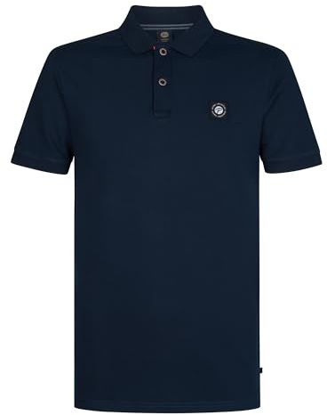 Petrol Industries, Men Polo Short Sleeve, M-1050-POL945, Navy Blue, XL