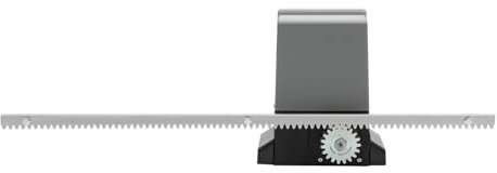 Schiebetorantrieb Set, 370W Torantrieb Antrieb Schiebetor Elektrischer Garagentoröffner mit 2 Fernbedienung für Schiebetür für Hotel und Fabrik