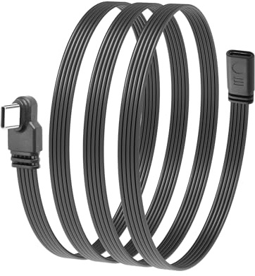 JSADZKJ Cable USB-C, carga rápida para teléfono móvil, portátil, tableta, 50 cm