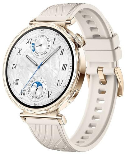 VELULYX Correa de silicona suave compatible con Huawei Watch GT5 41mm/Huawei Watch GT4 41mm, 18mm Correa deportiva para Garmin Venu 2S/Venu 3S/Vivomove 3S/Vivoactive 4S