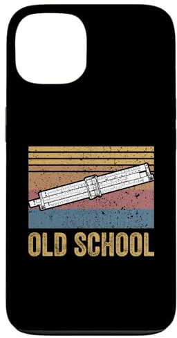 Old School Slide Rule Mechanical Calculator Case for iPhone 13