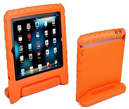 Aken Kids Light Weight Shock Proof Handle Case for iPad Mini/Mini 2 / Mini 3 (Orange)