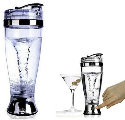 EchoAcc Shaker à cocktail automatique pour mélanger le café électrique 450 ml