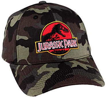 cotton division Jurassic Park Camo Logo Männer Cap Multicolor 100% Baumwolle Fan-Merch, Filme