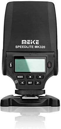 Meike 320 Mini LED Speedlite LCD pour i-TTL M RPT GN32 Flash pour Nikon J1 J2 D3100 D5300 D5100 D5200 D5000 D3300 D3200 D3100 D700 D700