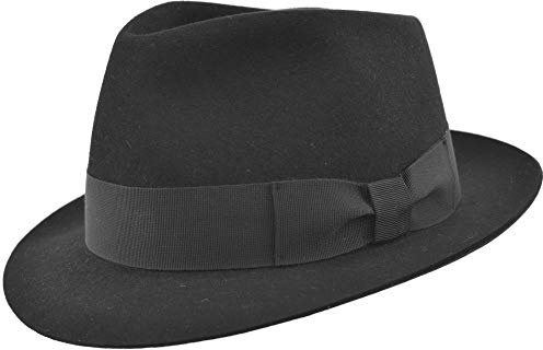 Bogar hat Melegari fur rabbit felt brim 5 cm