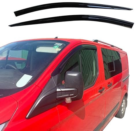 AUTO CLOVER Windabweiser Set für Ford Transit Custom 2012+ (2 Stück)