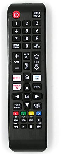 Ersatz Fernbedienung für Samsung TV QE75Q90R | QE82Q60R | QE82Q950R | QQ65Q70TGT | RU7409 | RU8009 | TU8079 | TU8509 | UE43RU7099 |