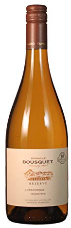 Domaine Jean Bousquet 2021 Chardonnay Reserve Tupungato Valley 0.75 Liter