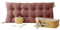 Babywood Kissen Für Kletterbogen, Kissen für Kinder, Kinderkissen für Wippe, Matte für Kletterdreieck, Dekokissen für Kinderzimmer, innen und außen dekoratives Kissen (rosa, medium)