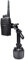 UAYESOK Supporto per radio per auto, universale, per Walkie Talkie Cup regolabile compatibile con Motorola Kenwood Baofeng Handheld Clip per cintura radio bidirezionale per auto, camion, SUV veicolo