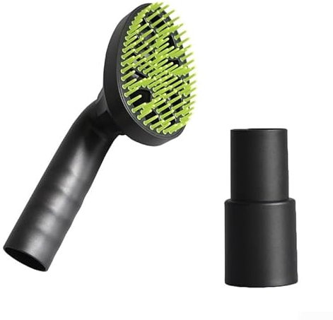 EpheyFIF Cepillo de aseo para perros y mascotas, manguera adaptadora para todas las aspiradoras, diámetro interior de plástico PP de 32 mm/35 mm
