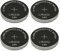 BenjiPower - 4 Piles Bouton LIR2032 Rechargeable - Remplace Les Piles Bouton CR2032