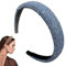 Traziewell Haarreifen Mädchen Haarband Damen Vintage Haarbänder Aus Strass Diamant Hochzeits breit Haarreif Party Tiara Haarschmuck Weiß Schmücken Stirnband Herren Sport Dünn Sommer 3217