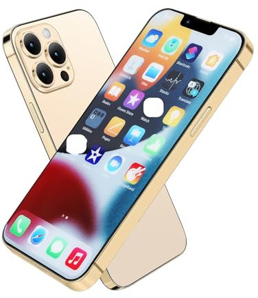 Anzeige gefälschte Spielzeug Telefon Handy Metallic-Modell Nicht funktionierende Replik 1:1 Telefon für Phone 13 Pro gefälschte Spielzeug Handy (Fur 13 Pro Gold Farbbildschirm)