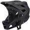 Harilla Casque de vélo intégral Casque de VTT, Ventilation de Descente avec Coussinet Amovible Respirant, Casque de Cyclisme, Noir