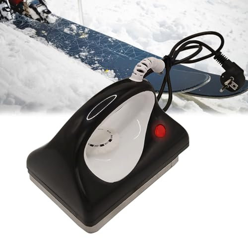 Aisny Ferro per Sciolinare Sci Snowboard, Ferro per Sciolina Sci con 3 Livelli di Riscaldamento 100/120/140 °C Ferro per Sciolina 220V 850W Ferro per Sciolinatura Sci Snowboard Attrezzi da Sci