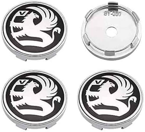 Nabenkappen für Opel Opel Astra k Insignia Vectra Crossland Corsa 60mm Radzierblende Radzierblenden Radkappen Staub/Wasserdicht/Verschleißfest/mit Logo