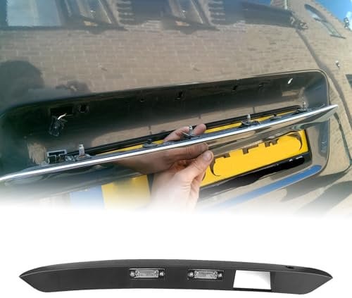 Rear Number Plate Light Cover Trim Tailgate Grip For VW Caddy 2K5827574S9B9