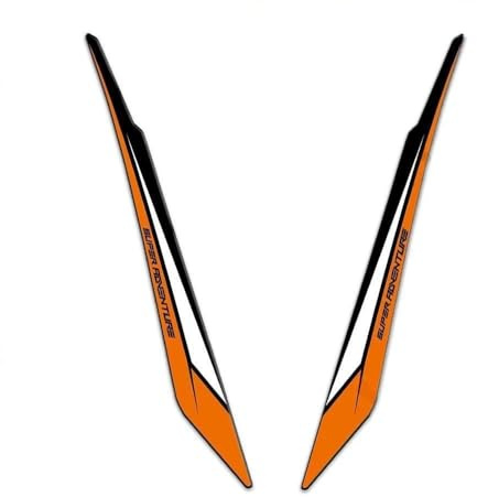 Verkleidungsaufkleber, 3D-Aufkleber, Wasserdicht, Für K&T&M 790 Adventure, 790 Adventure R 790ADV(Orange)