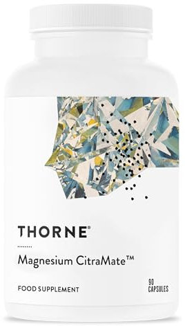 Thorne Magnesium CitraMate - Magnesium Supplement with Citrate-Malate - 90 Capsules