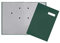Pagna 24201-03 Unterschriftsmappe de Luxe 20-teilig Leineneinband, dehnbarer Rücken, rosa Löschkarton de Luxe-Beschriftungsschild, grün