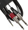 Stereo minijack to 2 Mono Jack Lead 3.0m