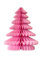 Papier Baum 26cm (Hellrosa 150) // Wabenball Wabenbaum Honeycomb Figur Deko Papier Weihnachtsbaum Christbaum