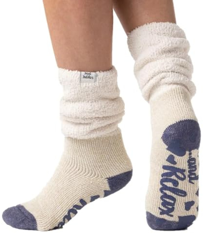 HEAT HOLDERS Damen Lounge kuschelige Schoppersocken Packung mit 1