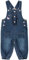 Peacolate 6M-24Mesi Infante Bambino Piccolo Neonata Ragazza Tute da Lavoro Ricamato Salopette di Jeans(farfalla bianca, 9-12M)