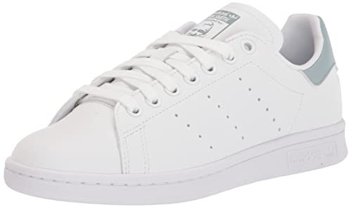 adidas Originals Baskets Stan Smith pour femme, Blanc/gris magique/rose transparent, 44 EU