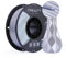 Creality CR Silk 3D-Drucker-Filament, Seidenglänzende 3D-Druck-PLA-Filament 1,75 mm/1 kg, Kompatibel mit den Meisten FDM-Druckern, Silber