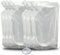 18 bolsas de bebidas para festivales, Sinxioer bolsa de agua, frascos de jugo, bolsa reutilizable para beber, frascos de plástico ocultables para Sneak to go Flask, con embudo y 18 etiquetas. (12)
