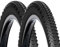2 Cubiertas Bicicleta 20x1.90 Negras (ETRTO: 50-406)