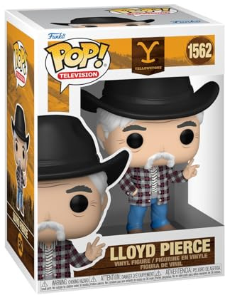 Funko POP! TV: Yellowstone - Lloyd Pierce | Offizielles Drama Merch - Vinyl Sammelfigur als Regal Deko - Geschenkidee zum Geburtstag für Fans und Sammler