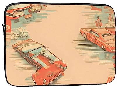 Poster Auto Tragbare Laptop Innentasche - Hergestellt aus hochdichtem Oxford-Gewebe für 17-Zoll-Laptop