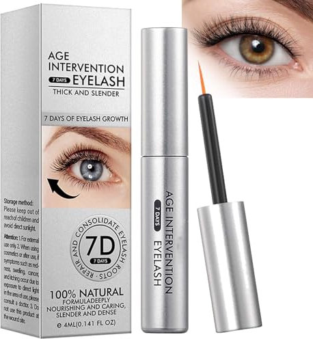 EONFAVE Long Wimpernserum, Eyelash Growth Serum für Long Lash, Lashes Wimpern Serum Zur Wimpernverlängerung, Pflegendes Wimpernwachstumsserum für Dicke Vollere und Längere Wimpern, Wimpern Care