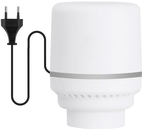 HOTUT Bolsa de Vacío Bomba de Aire Eléctrica, 30W Bomba de Aire Portátil para Bolsas Vacio Ropa, Bomba de Vacío Portátil con fuerza de succión ultra fuerte de 4,5 kPa, para Bolsas al Vacio-Blanco
