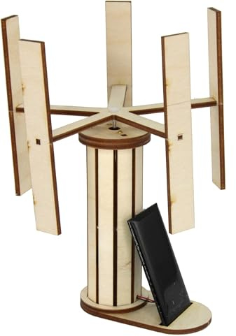 Windgenerator-Solarbausatz SAVONIUS