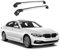 yeingo 2 Stücke Auto Dachträger-Querstangen, für BMW 5 Series G31 Touring Estate 2017-2020 2021 2022 2023 Aluminium Dachträger Lastenträger GepäCktransport Zubehör