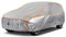 Kayme Bâche Voiture Anti-grêle Étanche, Housse de Protection Voiture Extérieur Contre Pluie Poussière Soleil, Bâche Contre la Grêle pour SUV 460 à 490 cm. YL Gris