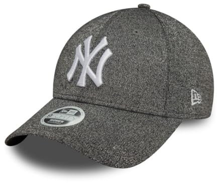 New Era New York Yankees Cap für Frauen 9Forty verstellbar Kappe Baseball Cap MLB schwarz - One-Size
